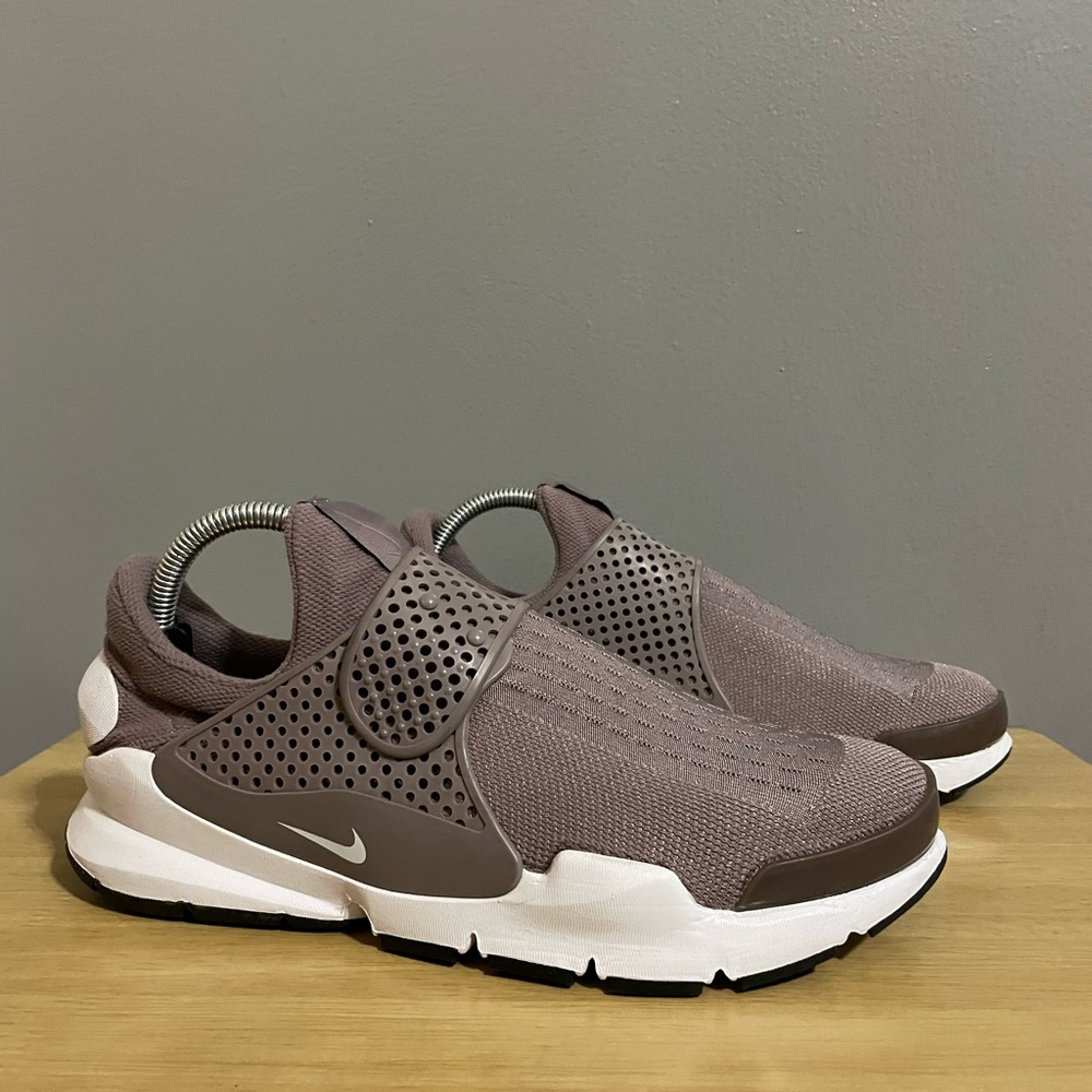 Nike Women's Sneakers in Brown and White